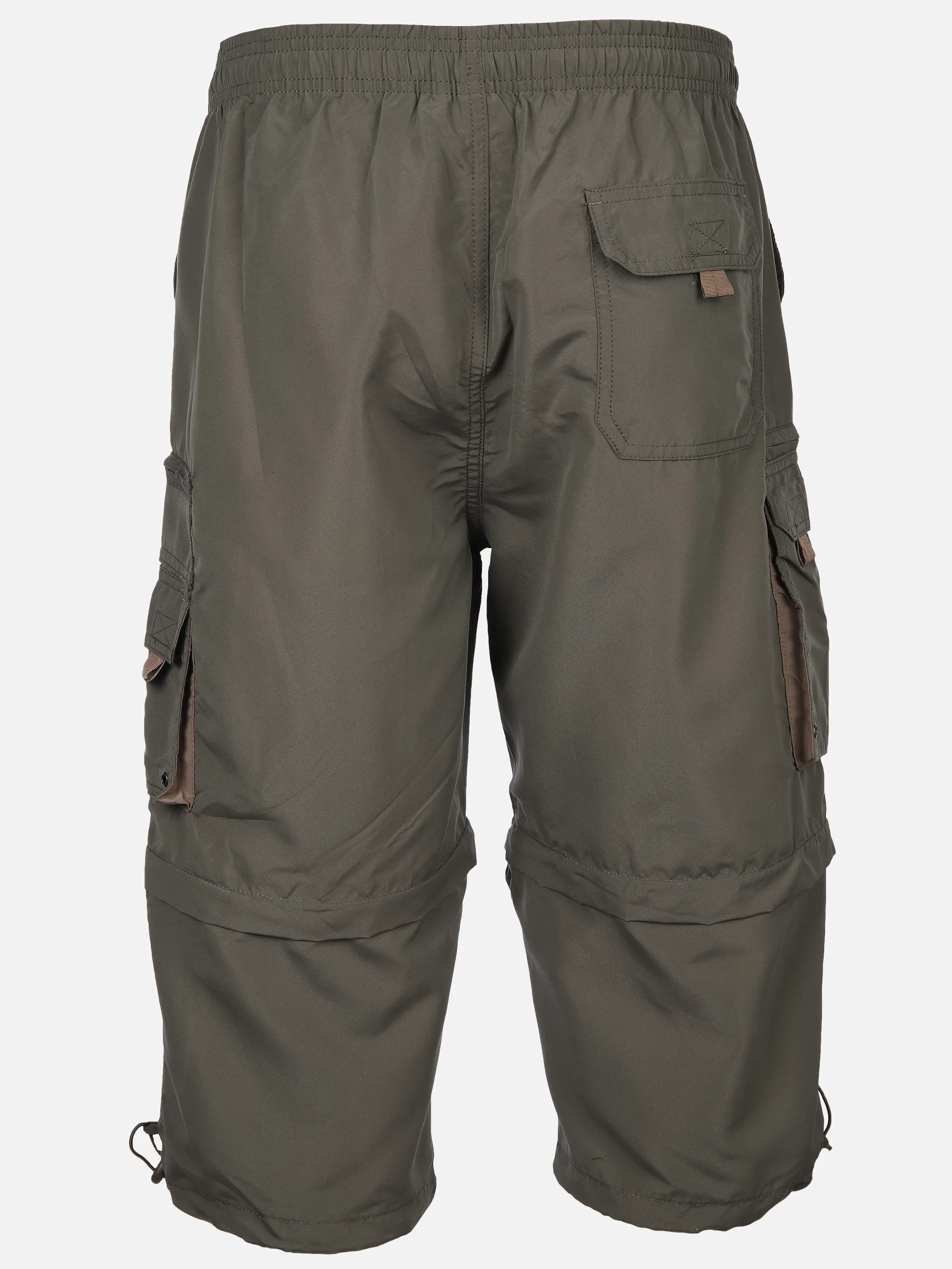 Herren Caprihose mit Zippfunktion