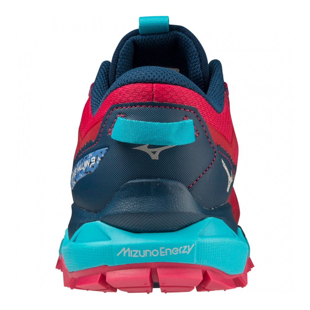Mizuno WAVE MUJIN 9 - Chaussures trail Femme jazzy/blueopal/bluebird