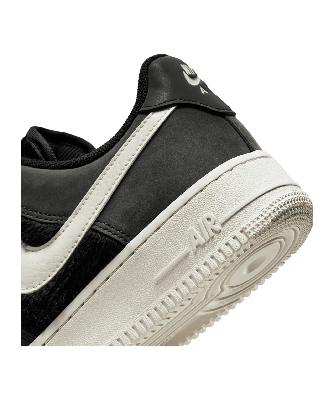 Nike Air Force 1 Damen Schwarz Grau Weiss F001