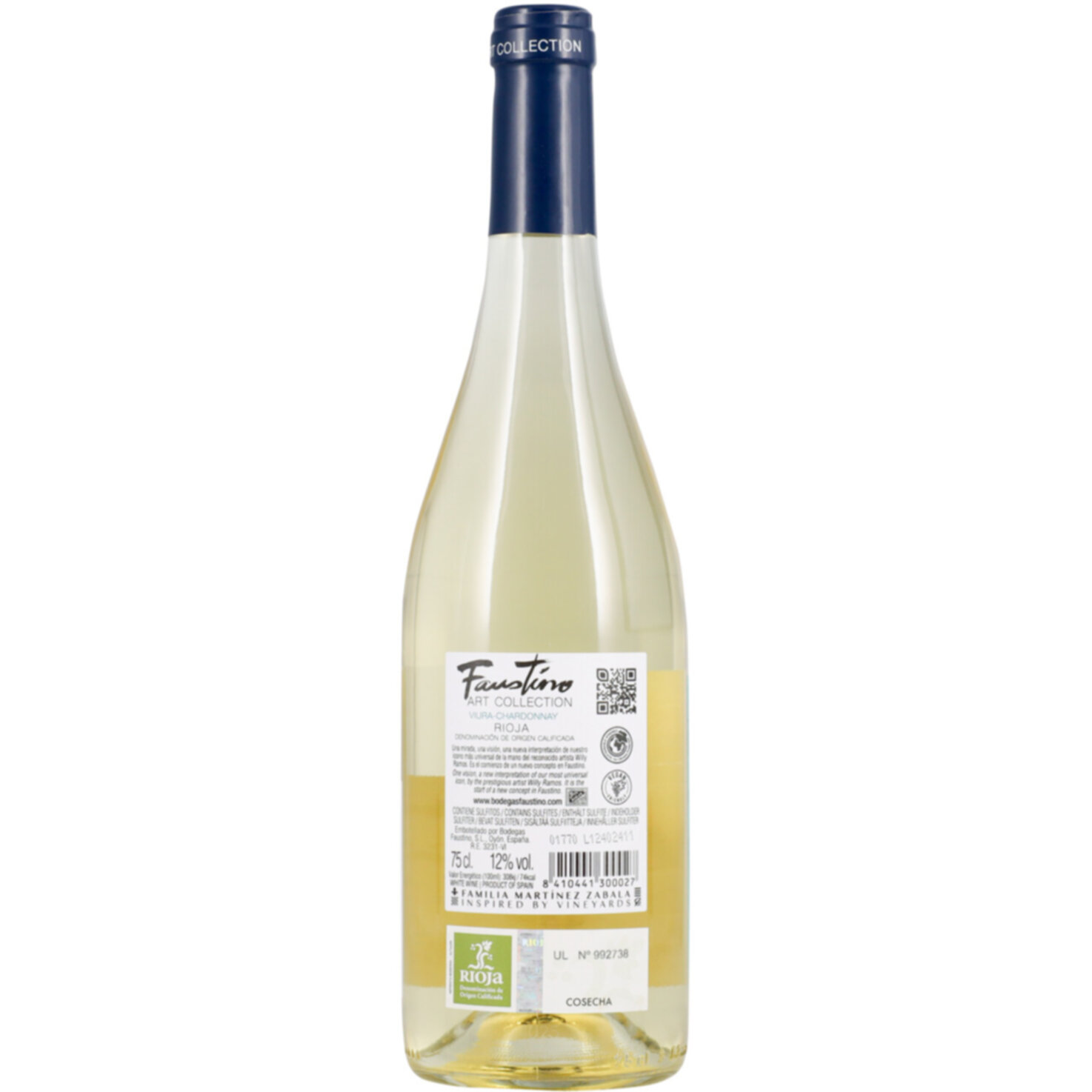 Rioja DOCa White Art Collection Bodegas Faustino -75cl
