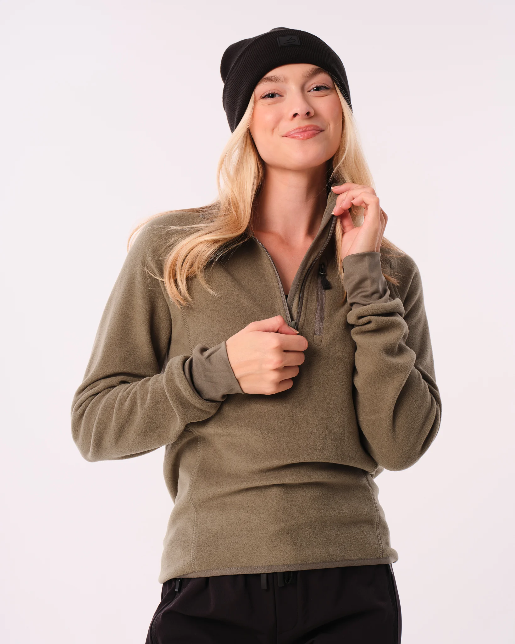 LEVITY Vernon Micro Fleece Green Agave
