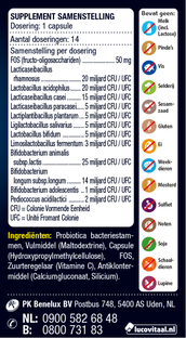 Lucovitaal Super Pre & Probiotica Capsules 14CP