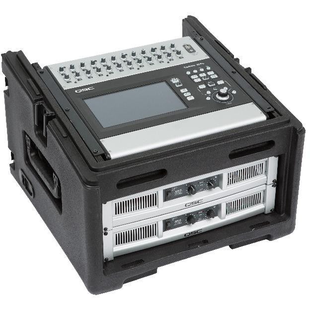 SKB 1SKB-R104W audio en DJ rack 4U + 10U met wielen
