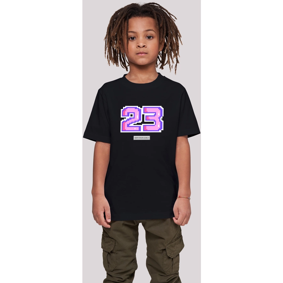 F4NT4STIC T-Shirt Pixel 23 pink schwarz