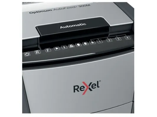 Makulator Rexel Optimum AutoFeed  300M mikromakulering 2x15 mm (P-5)