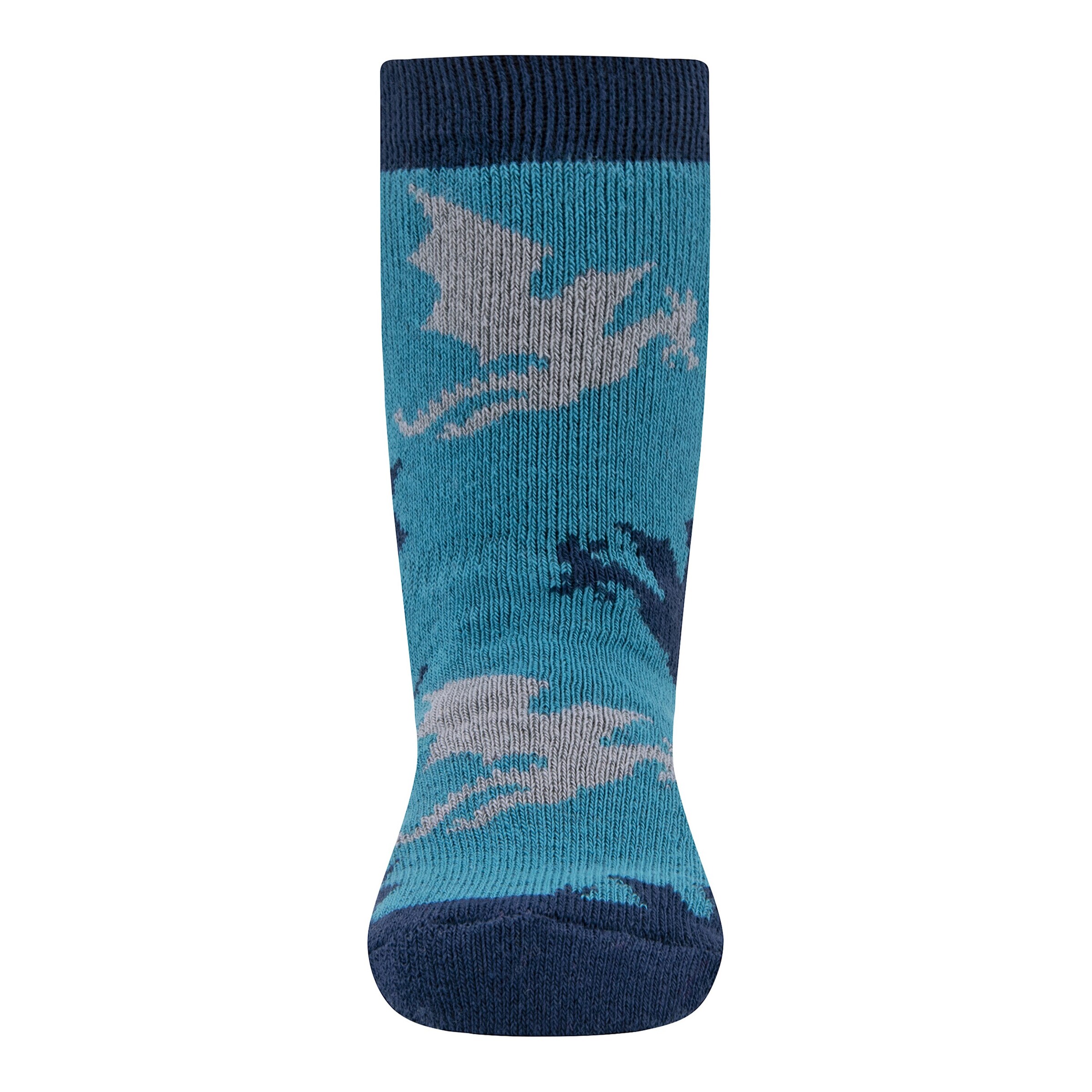 Ewers 2er-Pack ABS-Socken Ritter Drache marine/blau/grau