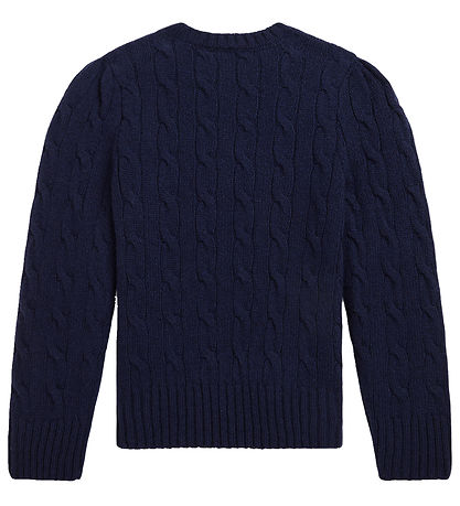 Polo Ralph Lauren Bluse - Uld - Navy