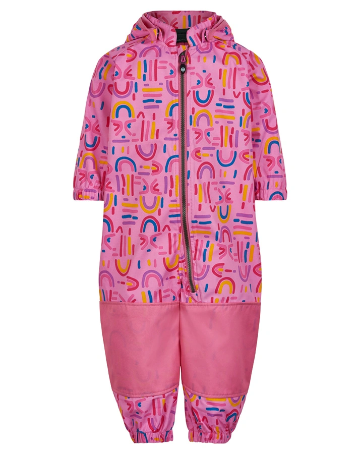 Softshell-Overall MUSTER in rosa