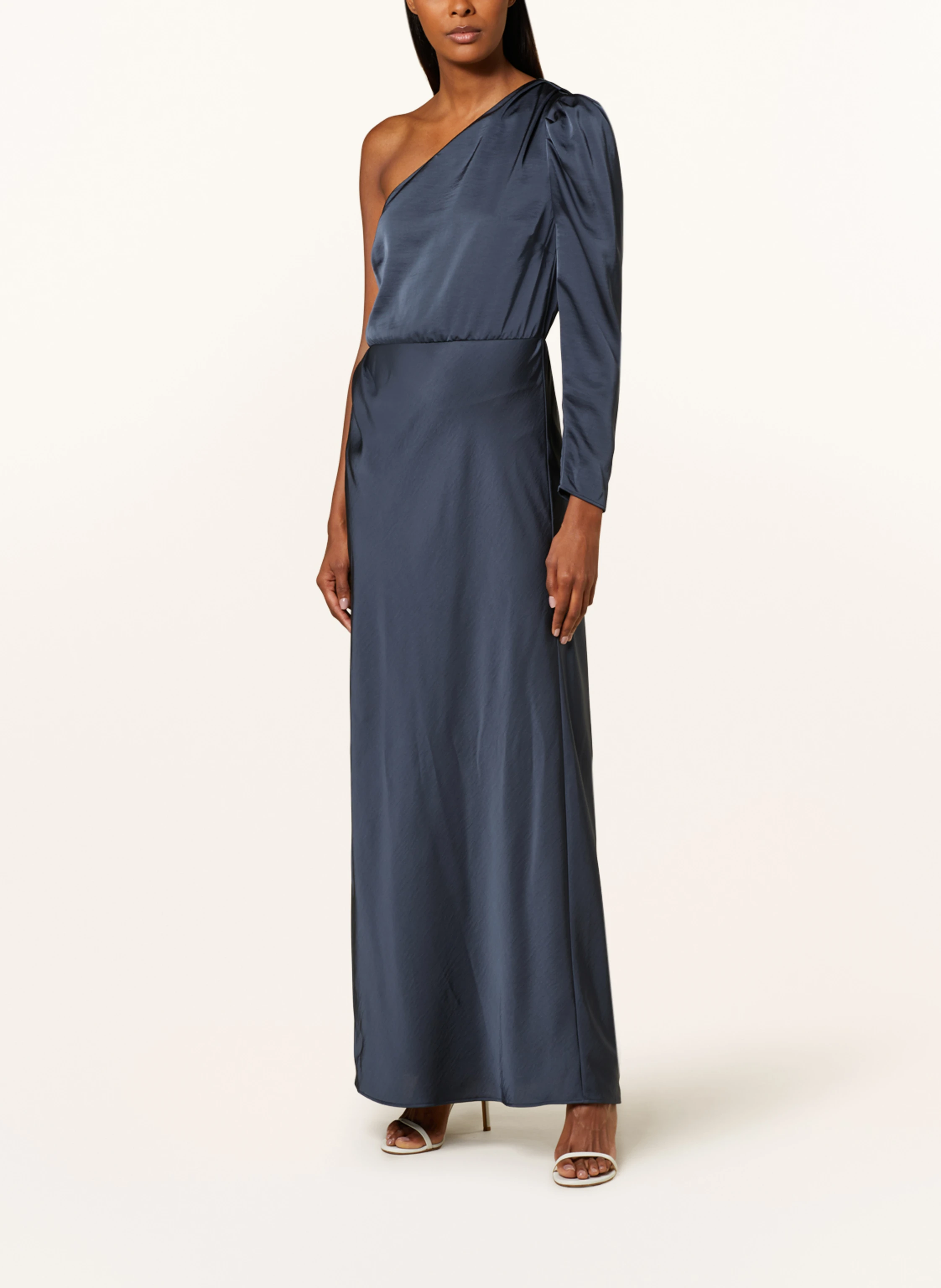 DANTE6 One-Shoulder-Kleid PENRITH aus Satin