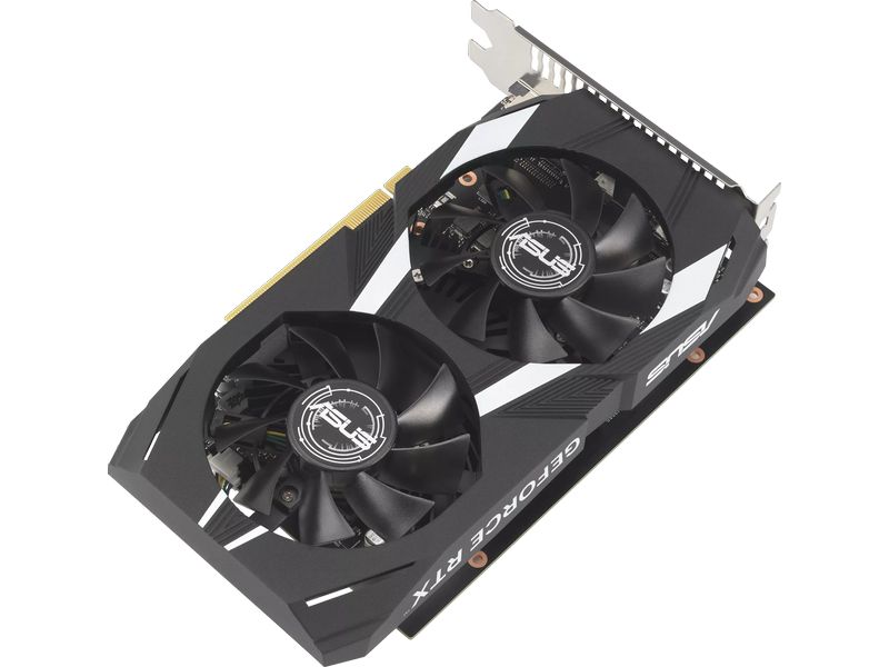 ASUS Grafikkarte Dual GeForce RTX 3050 OC Edition 6 GB Gamer-Grafikkarte mit 6 GB GDDR6-Speicher, ermöglicht Auflösungen bis zu 8k