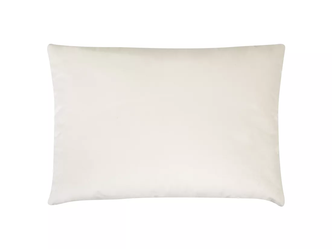 Chaise longue en velours beige GUERET