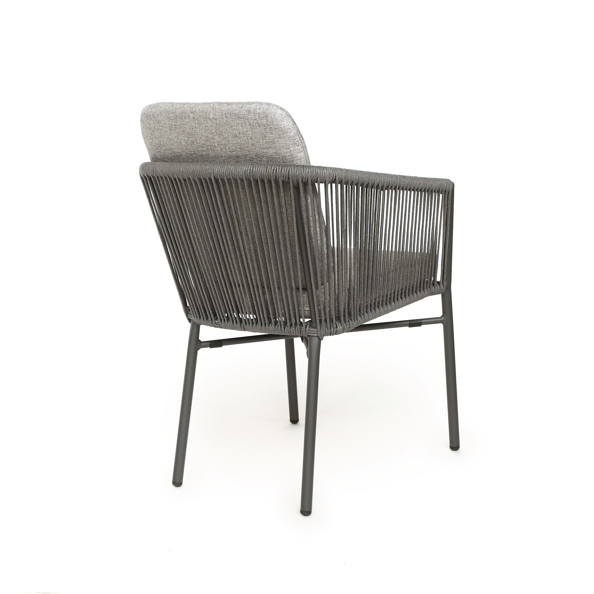 Armsessel 'Fendt' aus Aluminium, anthrazit, grau, B 56 cm, L 61 cm, H 76 cm günstig bestellen