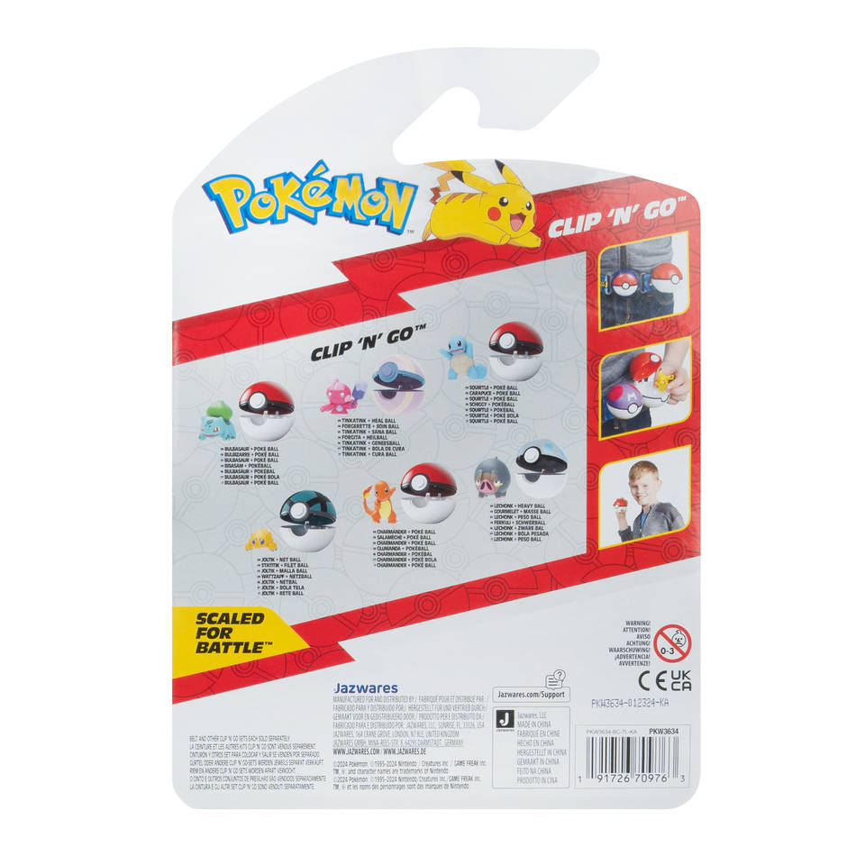 Pokémon Clip ‘N’ Go Bulbasaur