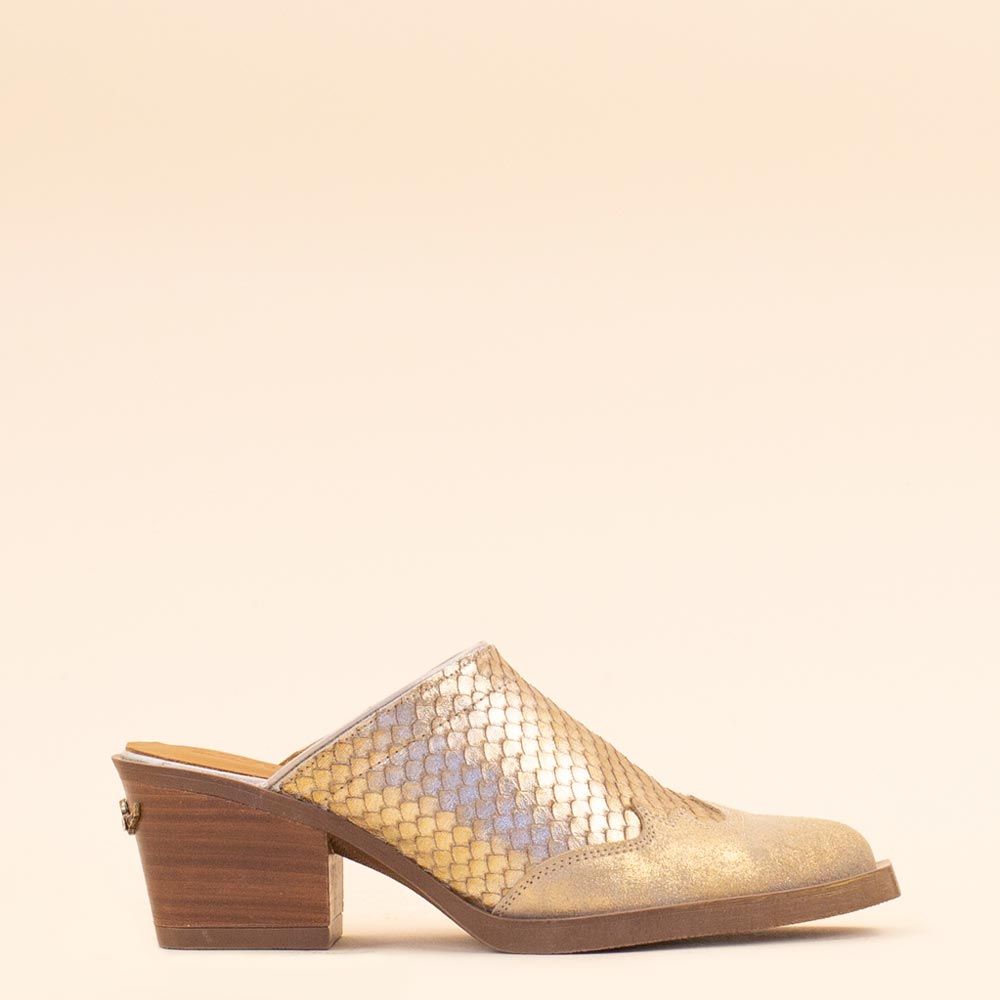 Nemonic boho klompjes 2411 gold