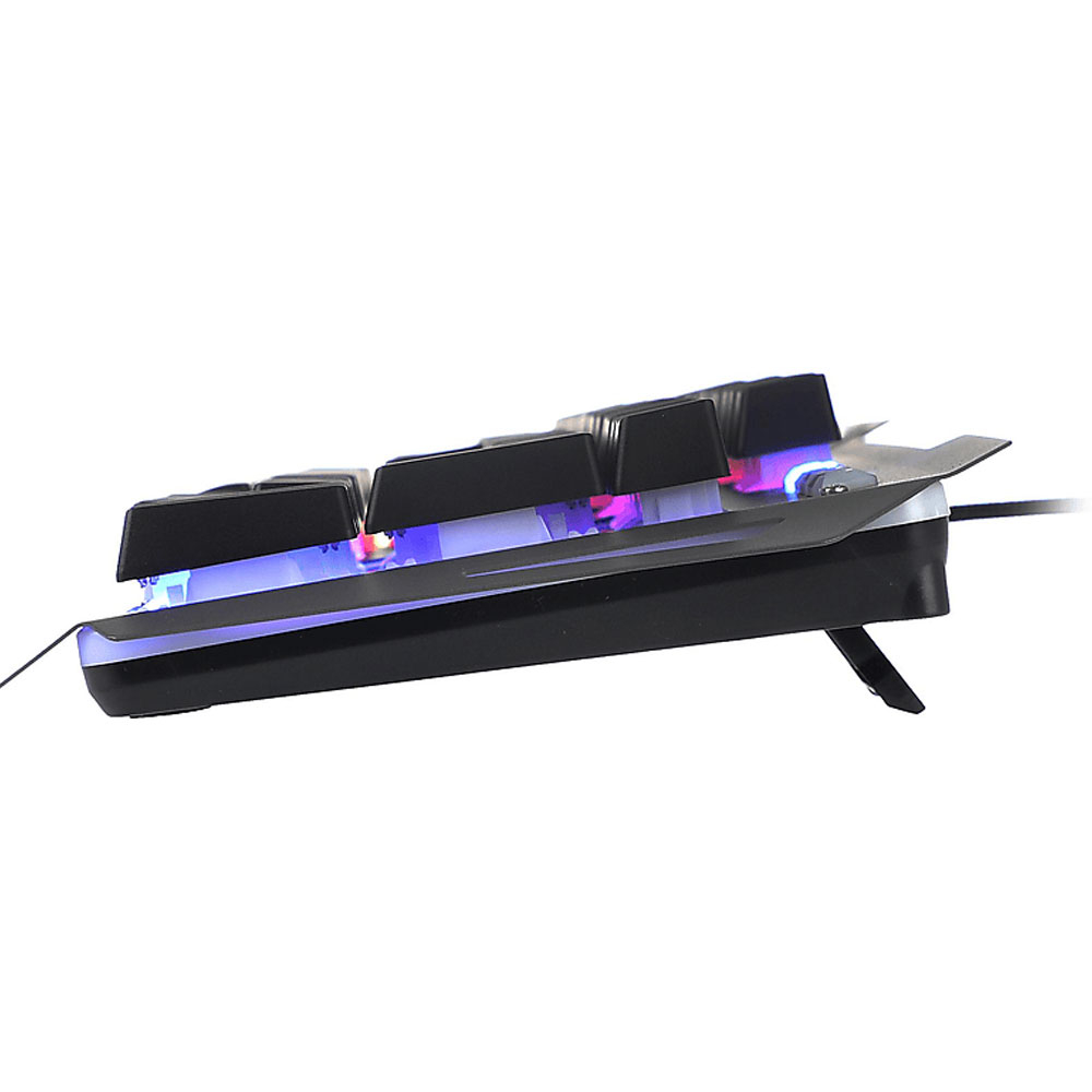 Lunera Gaming Tastatur Keyboard CH Layout (QWERTZ) mit RGB Hintergrundbeleuchtung (SL-670006-BK-CH) - Schwarz