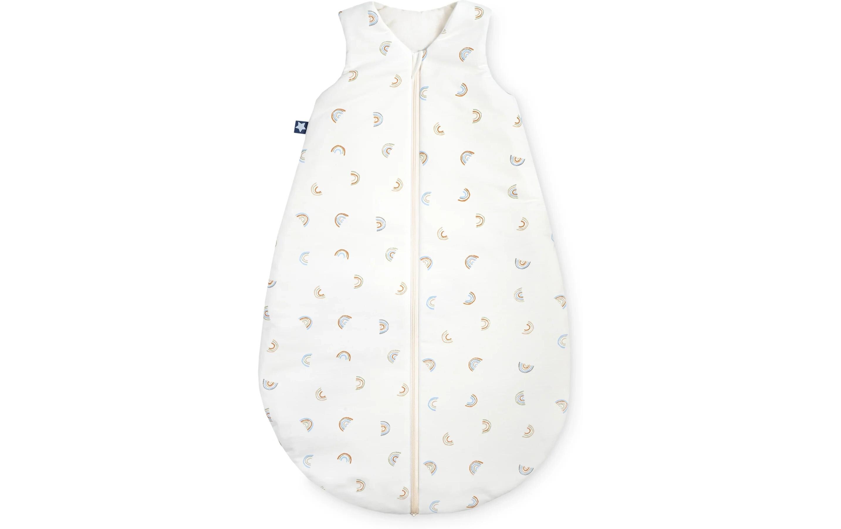 Baby-Ganzjahresschlafsack Jersey Little Bow Gr. 50/56Schlafsack mit Reissverschluss für einfaches An- und Ausziehen