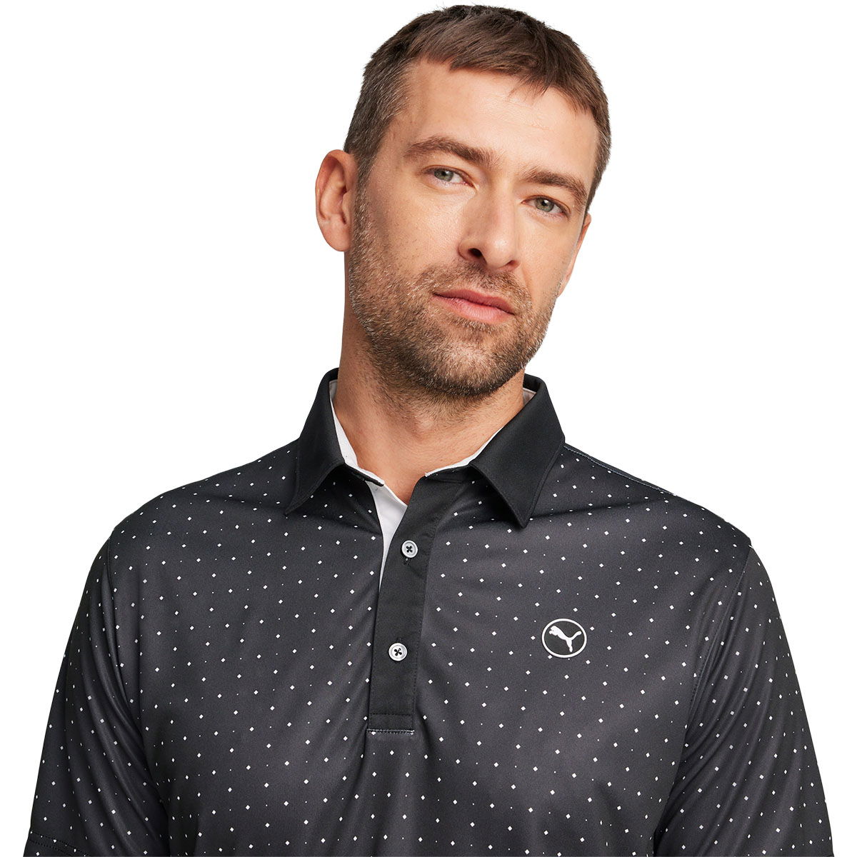 Puma Pure Geo Golf Polo T-shirt Herre