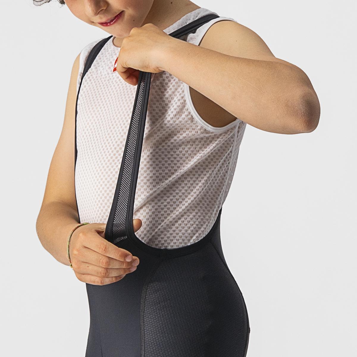 Castelli Competizione Bibshorts til Børn i Sort