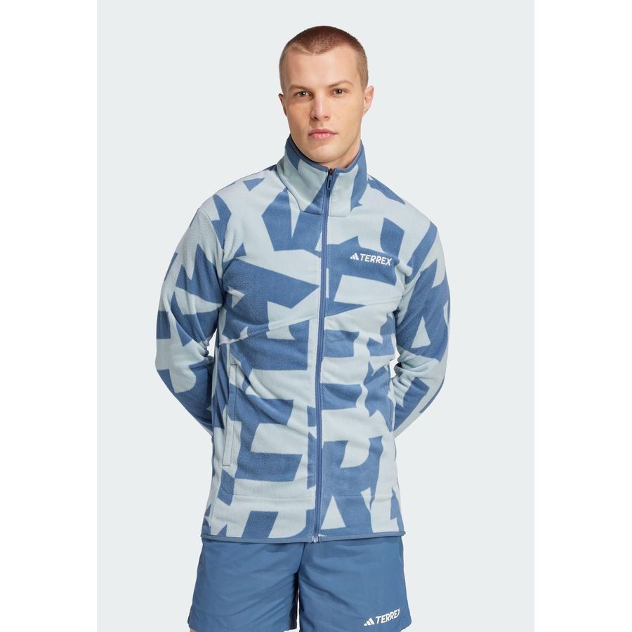 Adidas Veste molleton entièrement zippée imprimée Terrex Multi