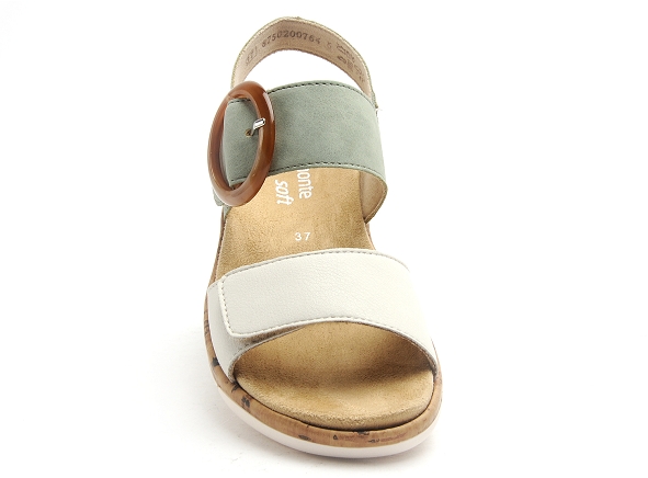 Remonte nu pieds plats femme r6853 blanc