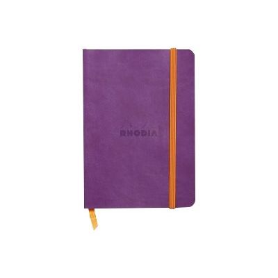 RHODIA Rhodiarama - Carnet souple A6 - 144 pages - ligné - violet