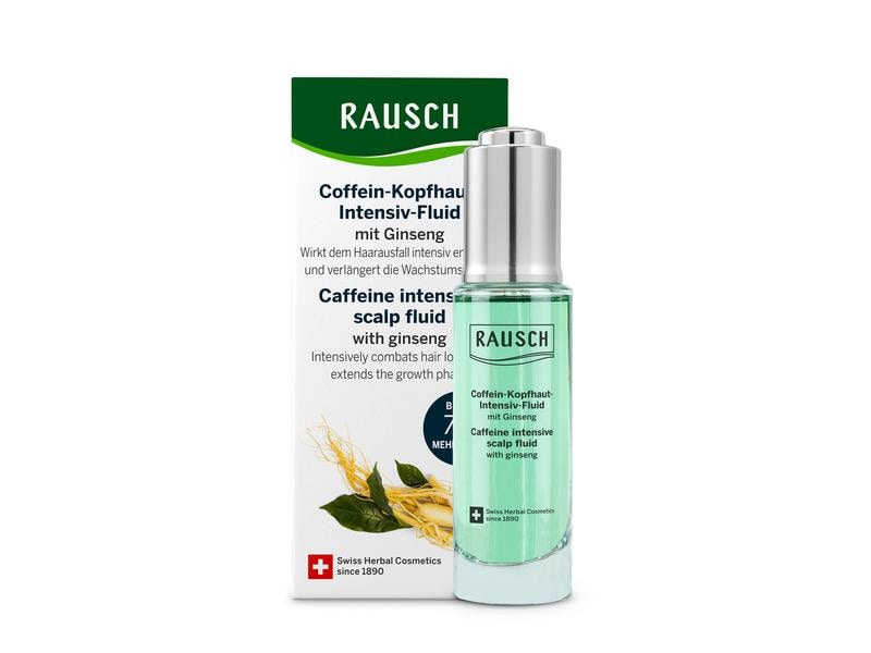 RAUSCH Haarwasser Ginseng Coffein 30 ml Coffein-Kopfhaut Fluid bei beginnendem Haarausfall