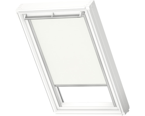 VELUX privacy rolgordijn, wit, elektrisch, wit frame, RML C02 1028SWL