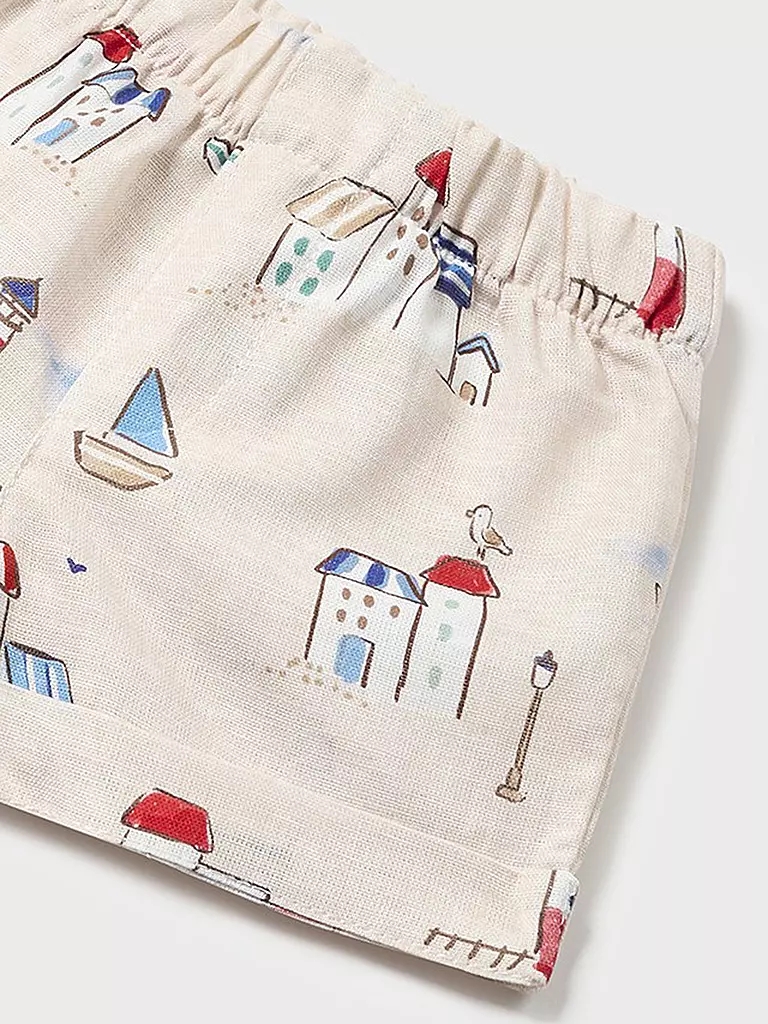 MAYORAL Baby Set 2-teilig T-Shirt und Shorts rot