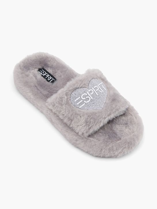 ESPRIT Pantoffel Grau