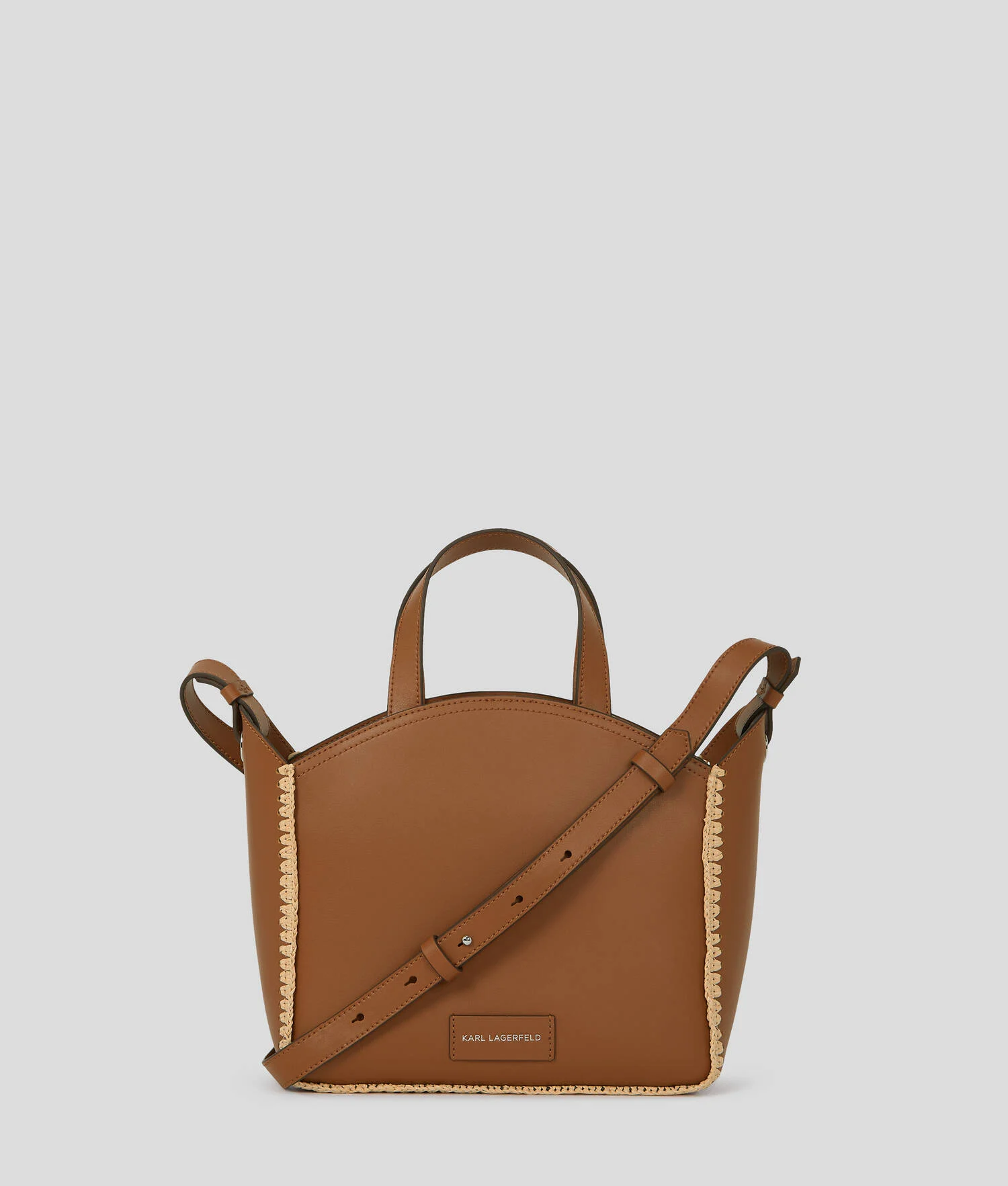 PETIT SAC CABAS PERFORÉ K/CIRCLE - Naturel-Tan