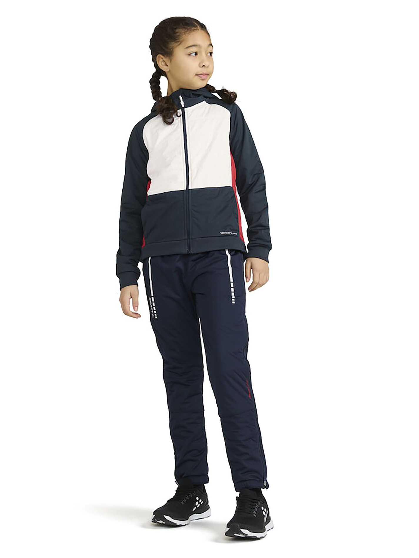 NOR ADV Thermal Hood XC Jacket Junior Blaze/Bright Red