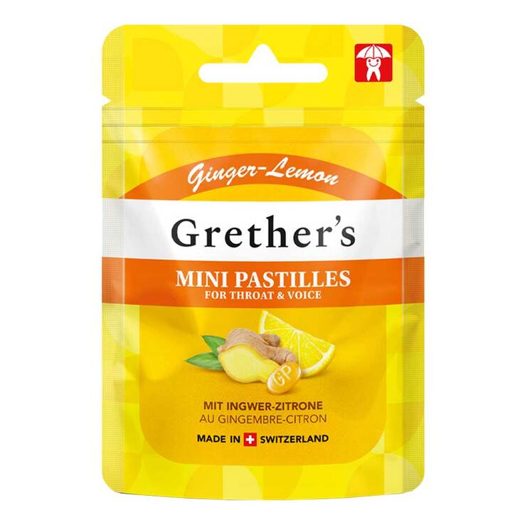 Grethers Ginger Lemon zuckerfrei, 30 g