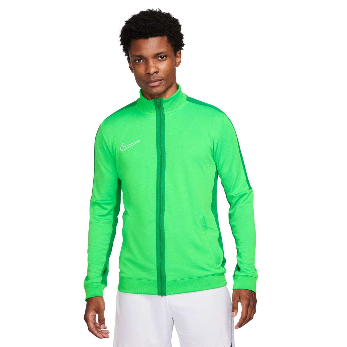 Nike Dri-FIT Academy 23 Trainingsjack Full-Zip Groen Wit