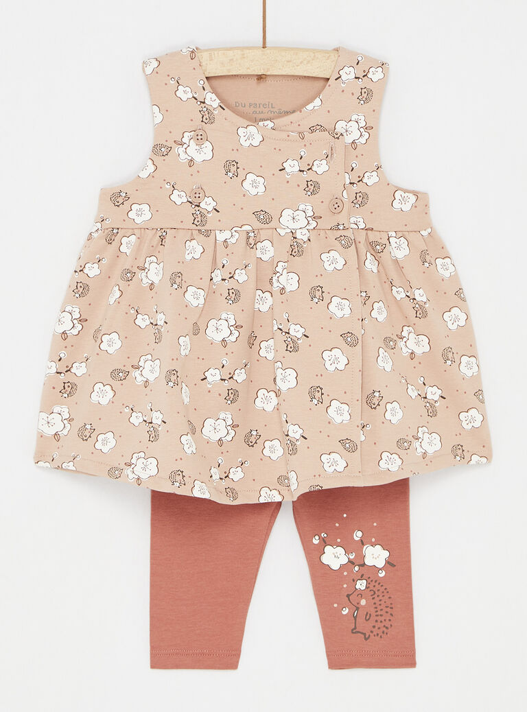 Ensemble bi colore pour fille