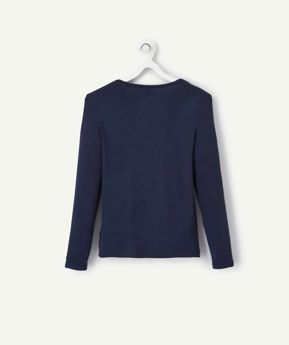 DAMARTLE T-SHIRT BLEU MARINE THERMOLACTYL 2