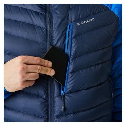 Doudoune Alpinisme Homme Simond -12°C Bleu