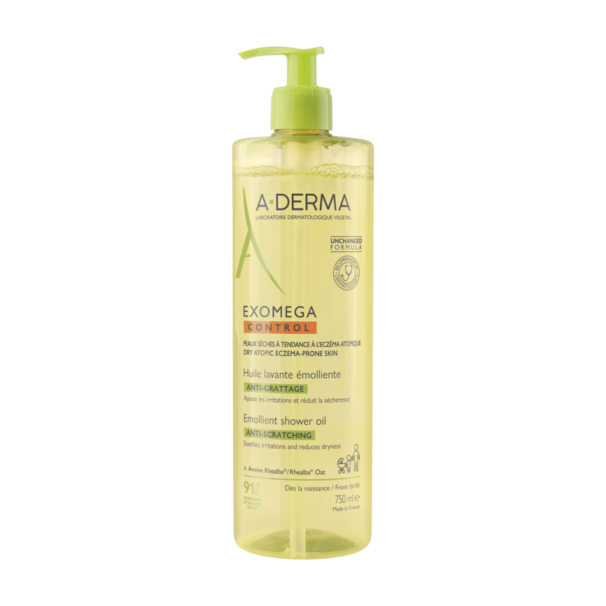 A-Derma Exomega Control Shower Oil 750 ml