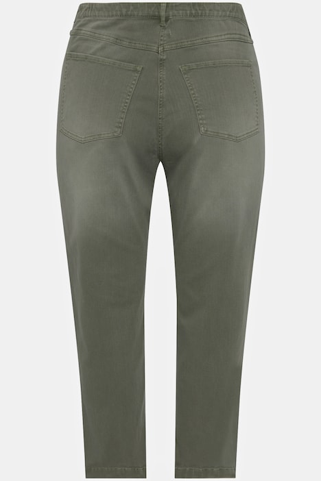 Mom-Colorjeans, 7/8-Länge, 5-Pocket-Schnitt