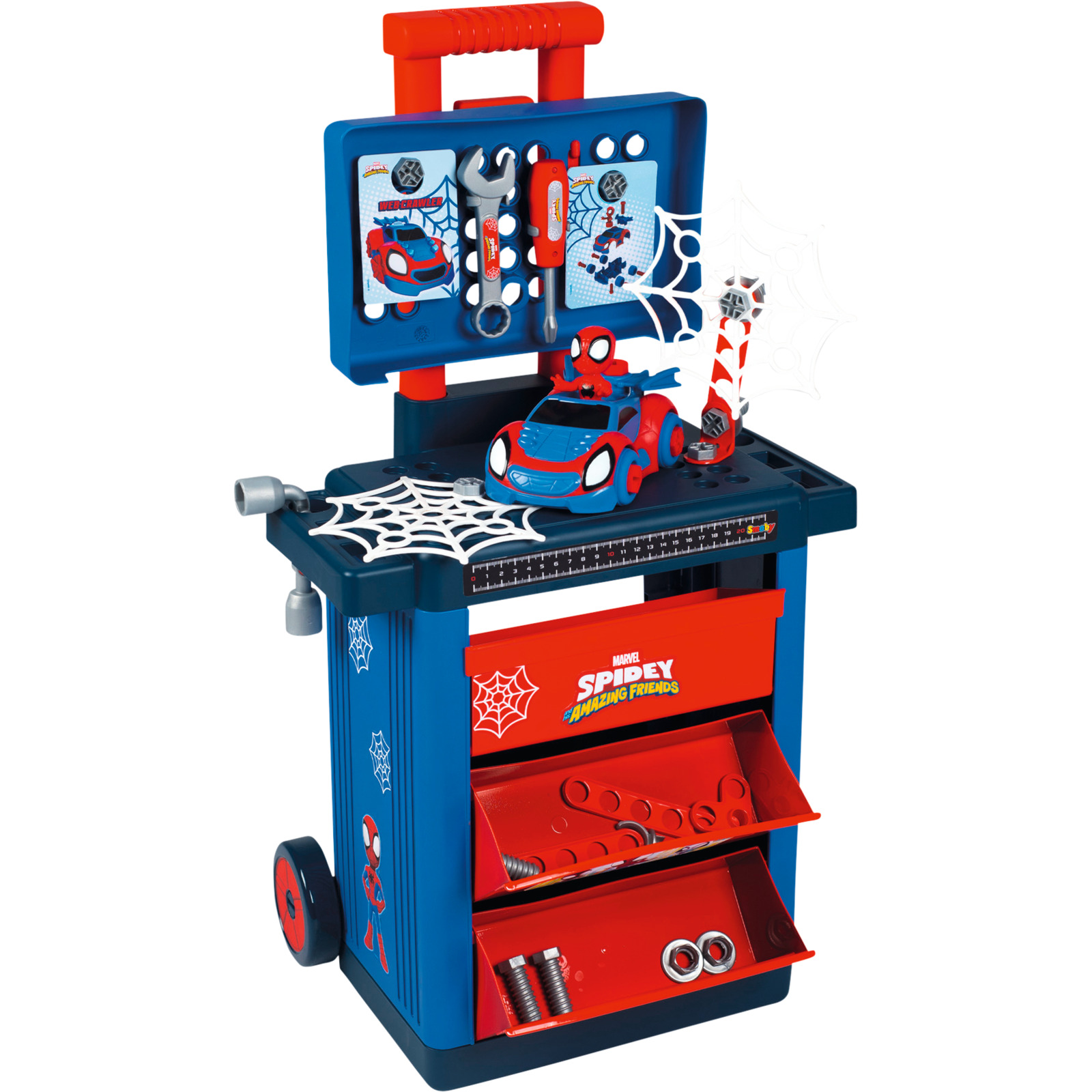 Smoby Spidey Werkstatt Trolley