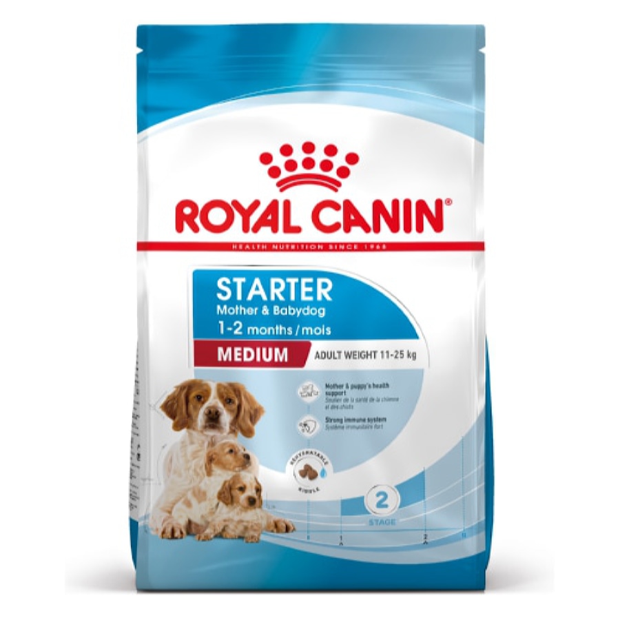 Ração Royal Canin Medium Starter para cães Mother&Baby