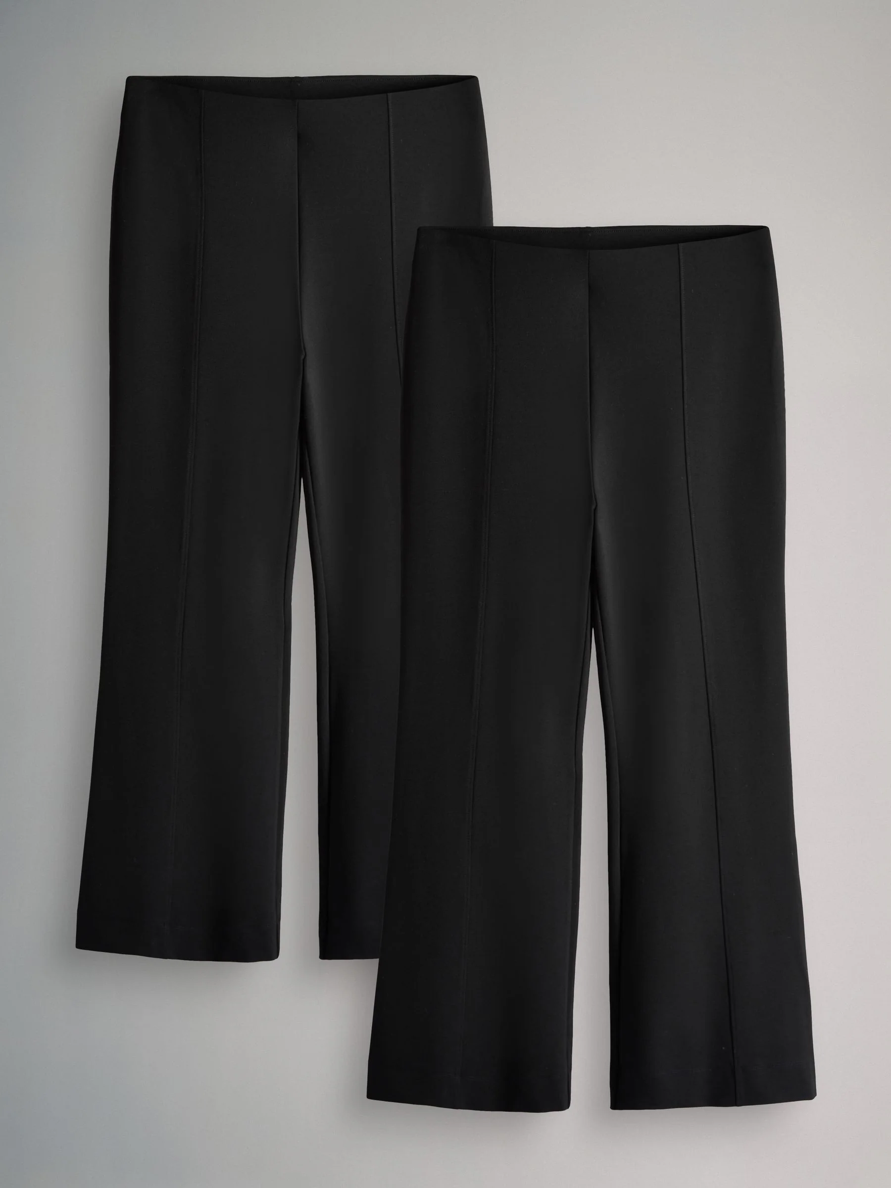 The Set 2 Pack Ponte broek met wijde pijpen