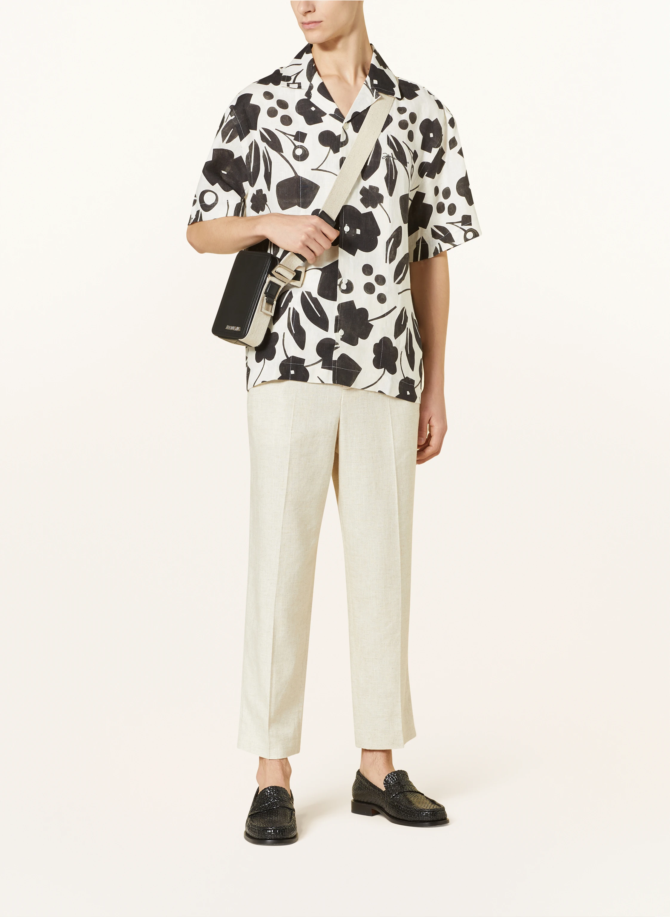 JACQUEMUS Resorthemd LA CHEMISE JEAN Relaxed Fit aus Leinen