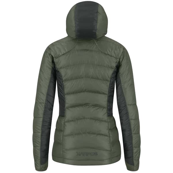 Doudoune ski de randonnée KARPOS FOCOBON W JKT THYME/BLACK SAND