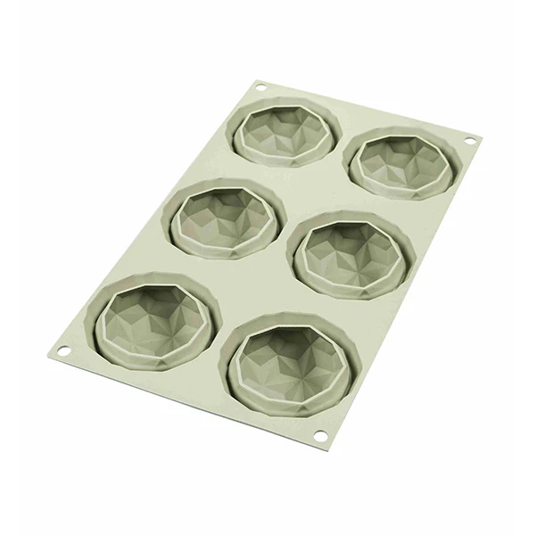 Moule silicone 6 mini gâteaux Mini Gemma Silikomart