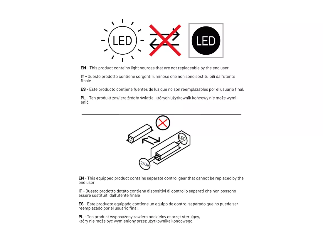 Éclairage LED en saillie Miroir Blino