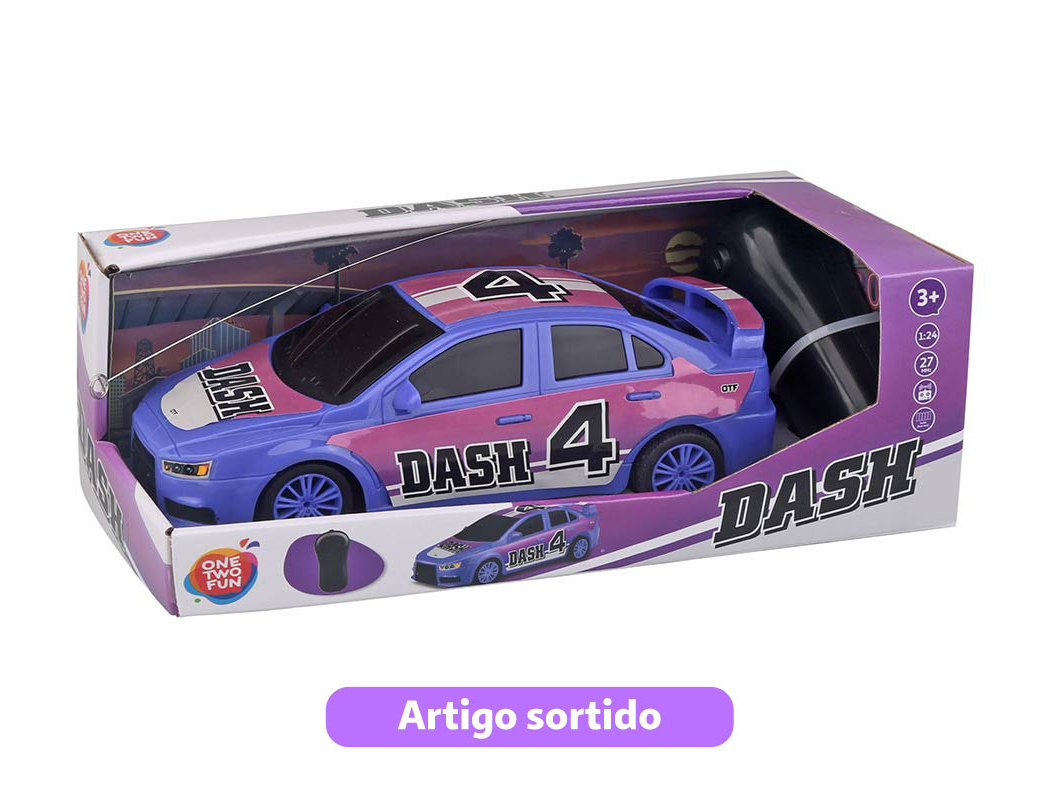 CARRO TELECOMANDADO 2 CANAIS ONE TWO FUN