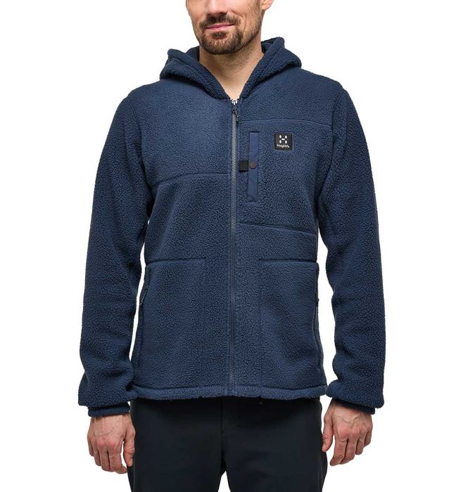 Malung Pile Hood Men herrefleece
