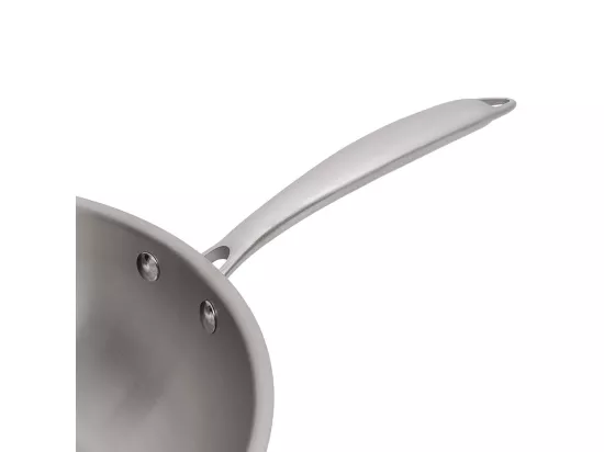 Gourmet - Lot de 3 poêles inox 24-28-32cm