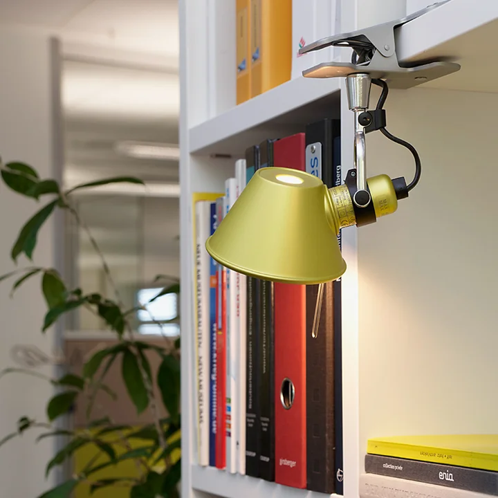 Artemide - Tolomeo, Pinza Klemmleuchte, alusilber