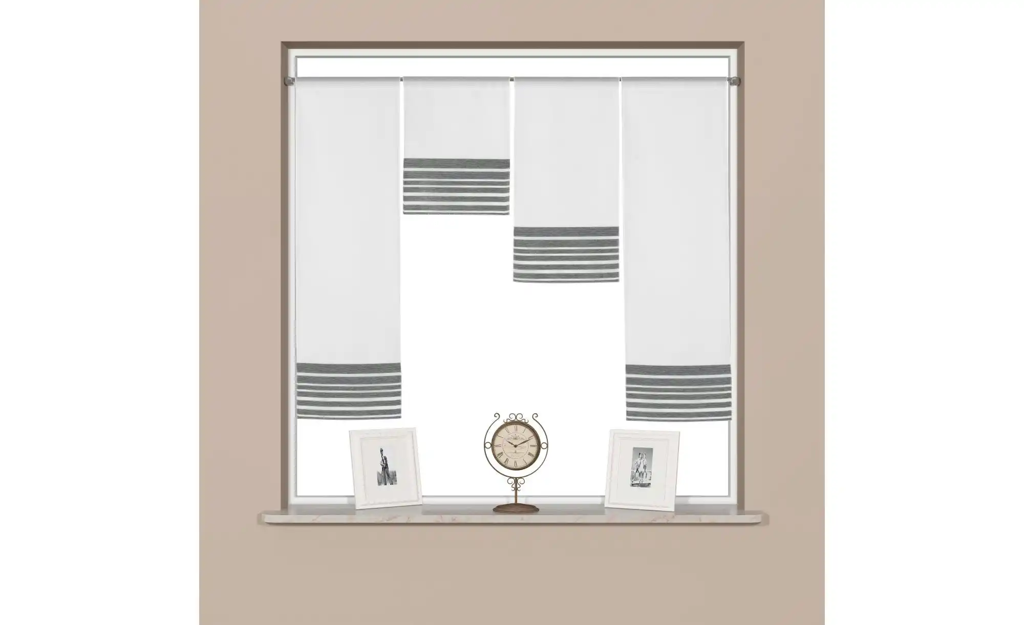 4er-Set Miniflächen Vorhang